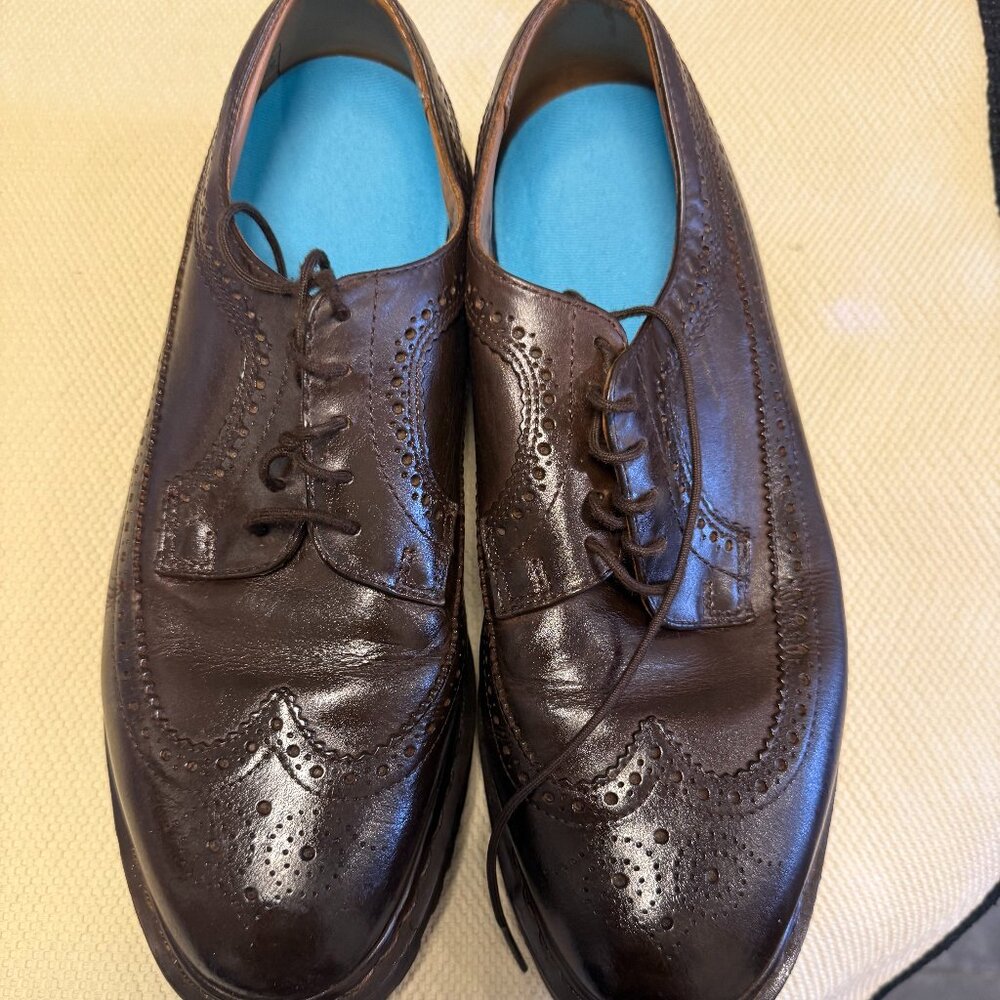 Dr. Martens Brown Wing Tip Shoes